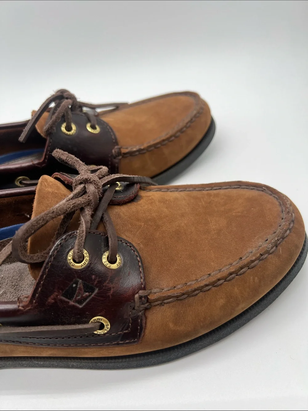 Sperry Men's Top Sider Boat Shoe Gold Cup Mens 9.5 EUC